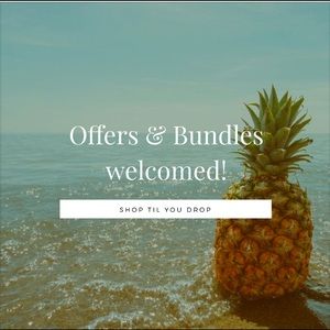 Reasonable offers welcomed